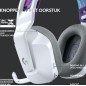 Logitech G G733 LIGHTSPEED Wireless RGB Gaming Headset Trådløs Høretelefoner Hvid